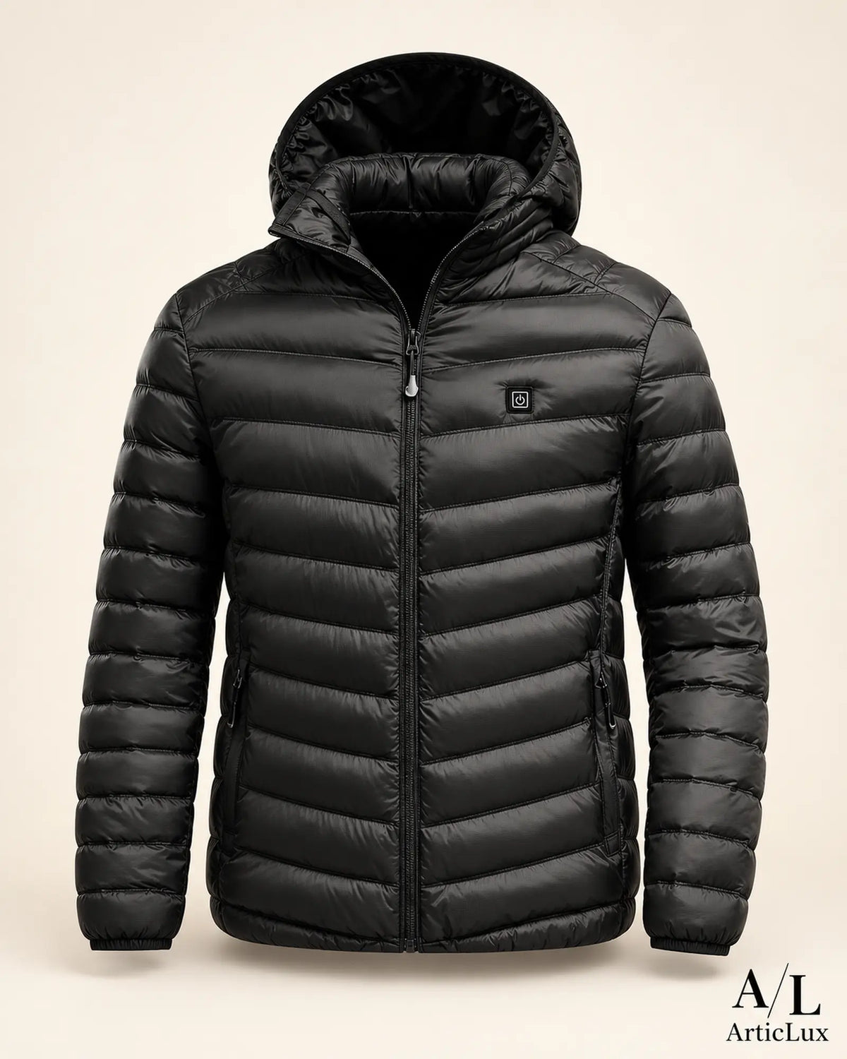 Beheizbare Steppjacke – Studioansicht