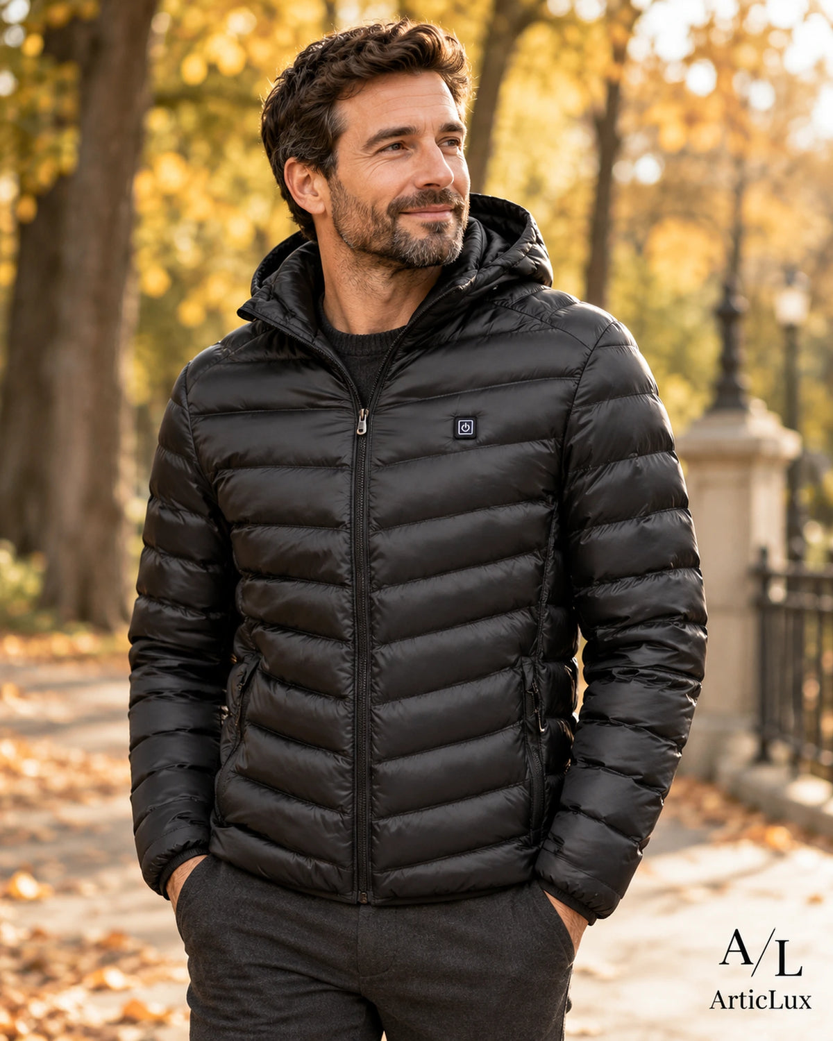 Beheizbare Steppjacke – Weitere Lifestyleansicht
