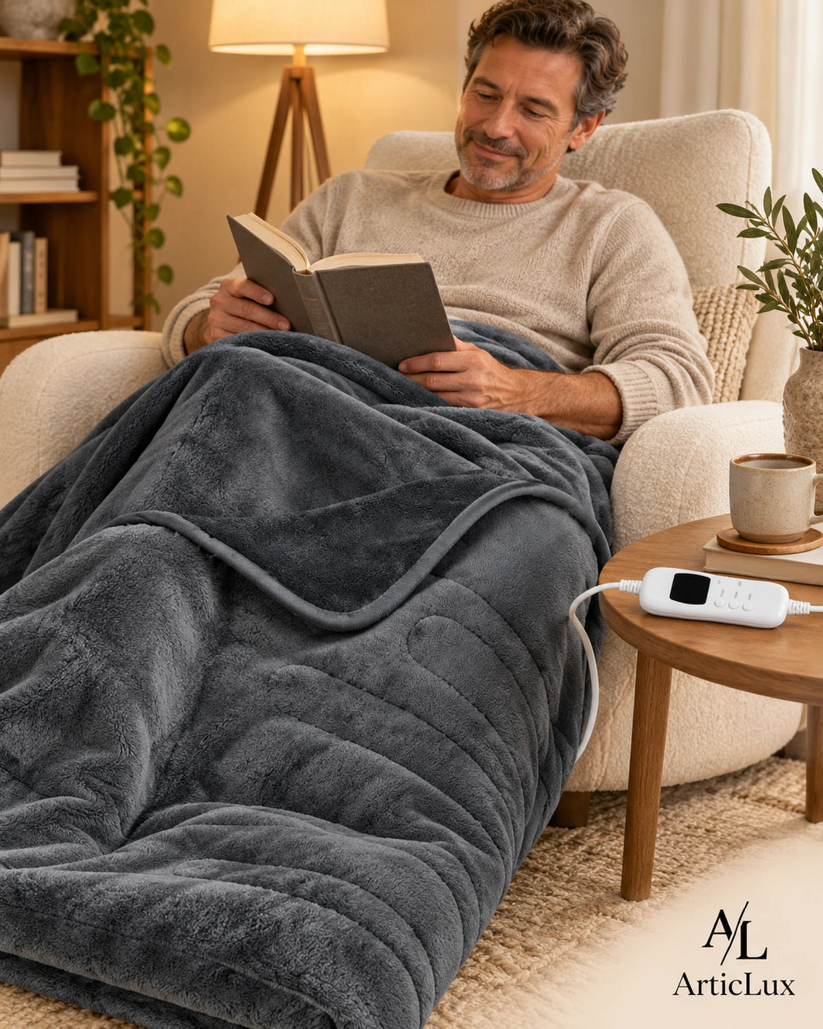 Wärmende Kuscheldecke – Weitere Lifestyleansicht