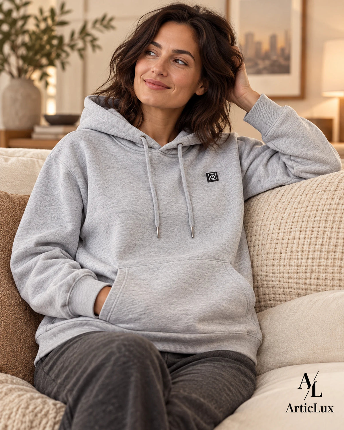 Wärmender Hoodie – Unisex – Lifestyle zu Hause oder unterwegs