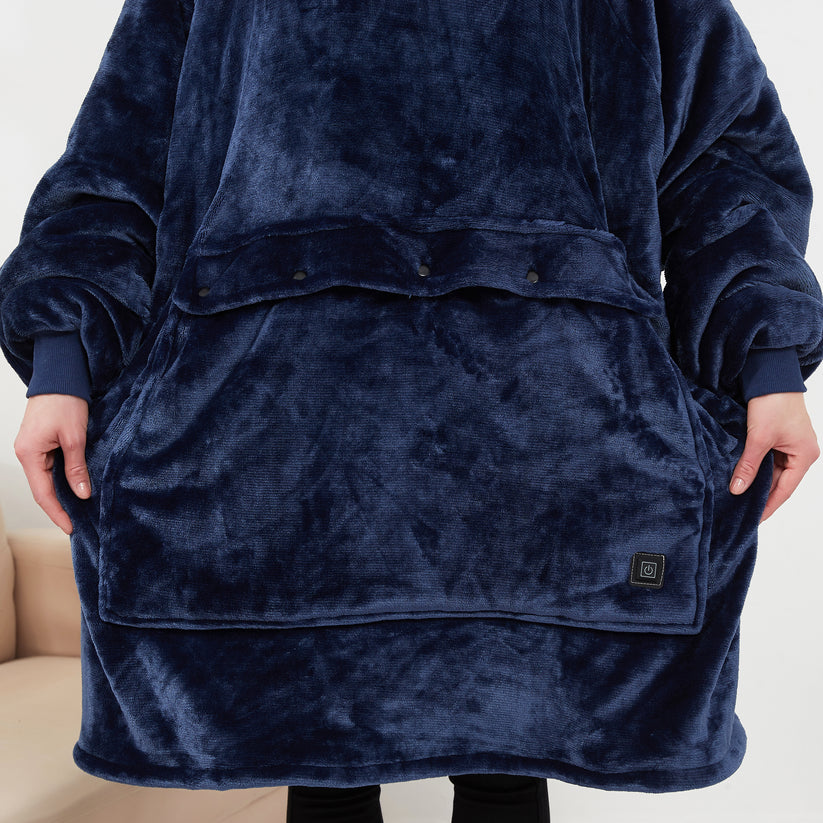 Zweite Referenzansicht Oversize-Heizhoodie – Nutzungsrechte vor Verkauf prüfen